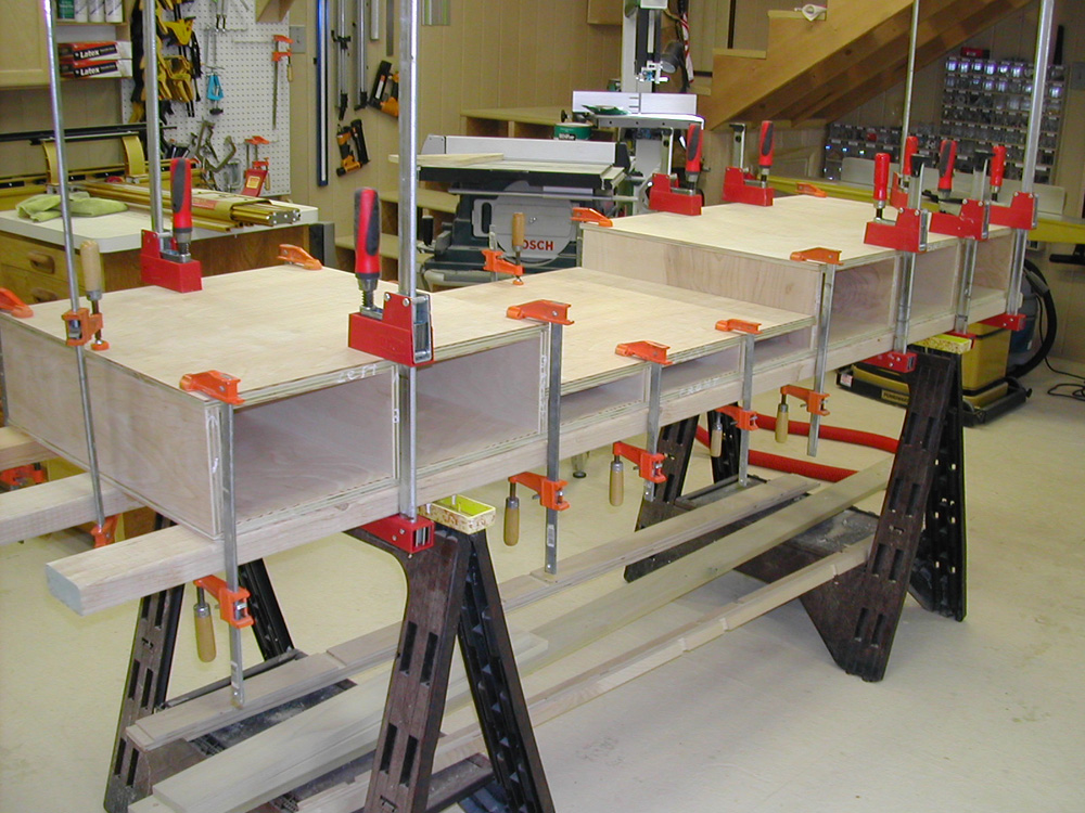 Building The Top Of The Miter Saw Work Station The Down To Earth Woodworker
