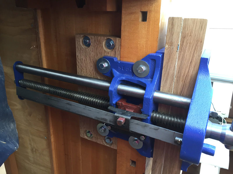 Installing My Eclipse Bench Vise | Forrest Bonner