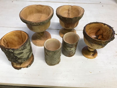 Turning Goblets from a Tree