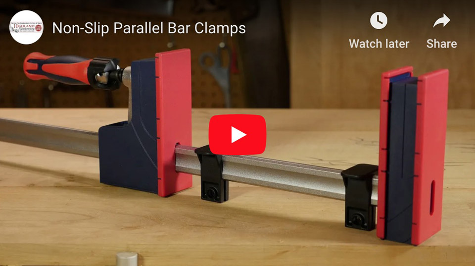 VIDEO: Non-Slip Parallel Bar Clamps