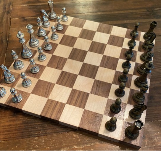 Three-Hour Project: Wooden Chess Board 