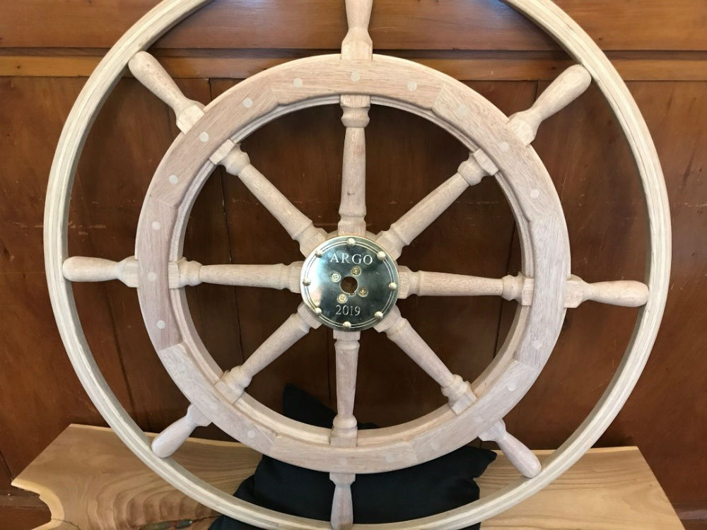Building a Ship Wheel