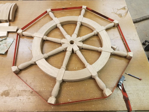 Building a Ship Wheel