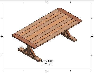 Trestle Table Project