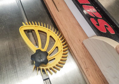 Hedgehog Spiral Featherboard