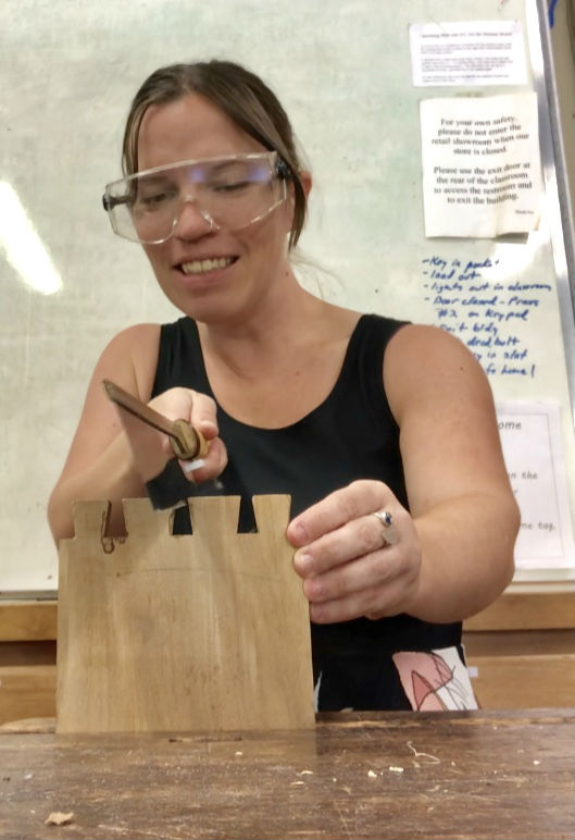 molly bagby women in woodworking