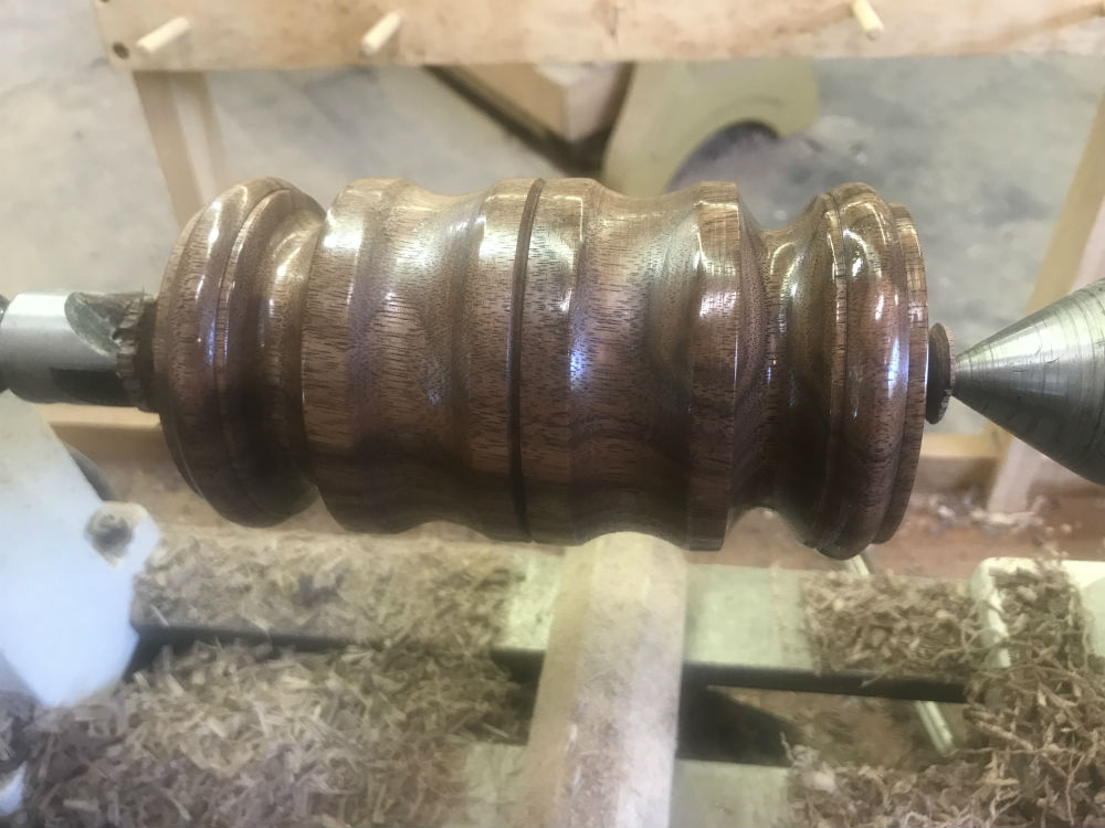 Woodturning a ThreadedHandle Ceremonial Gavel Turning the Corner