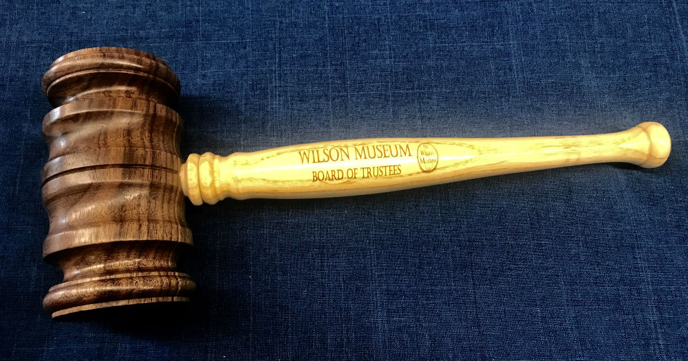 Woodturning a ThreadedHandle Ceremonial Gavel Turning the Corner