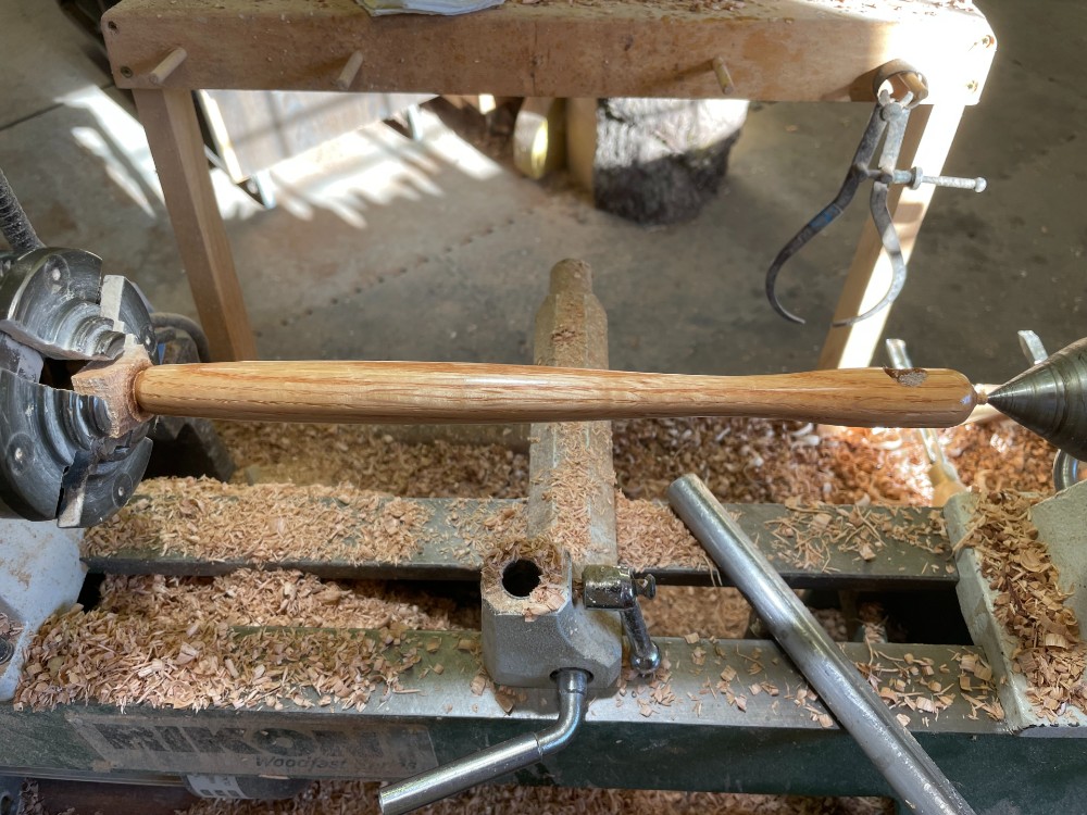 Woodturning a Nut Hammer | Temple Blackwood