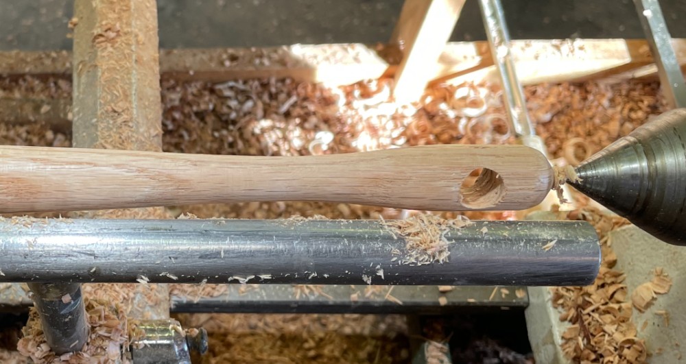 Woodturning a Nut Hammer | Temple Blackwood