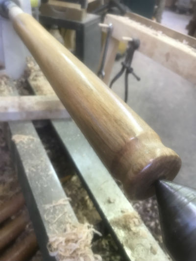 Turning an Oval Handle