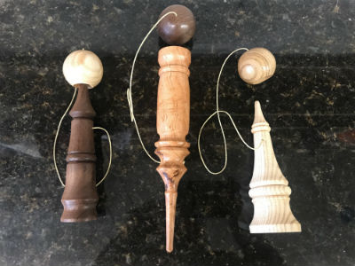 Turned Toys to Distract